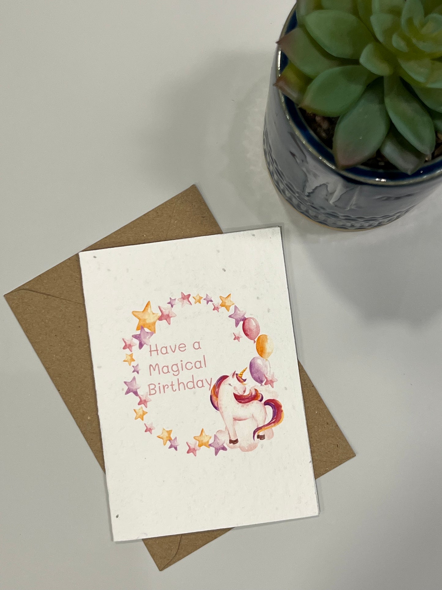 Magical Birthday - Plantable Card