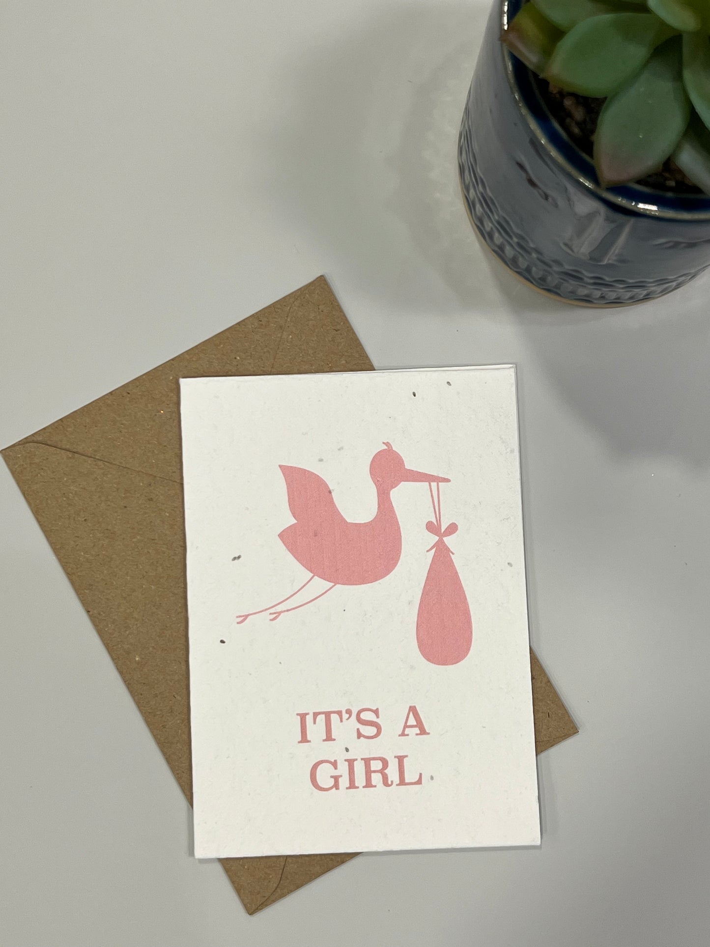 It’s a Girl! - Plantable Card